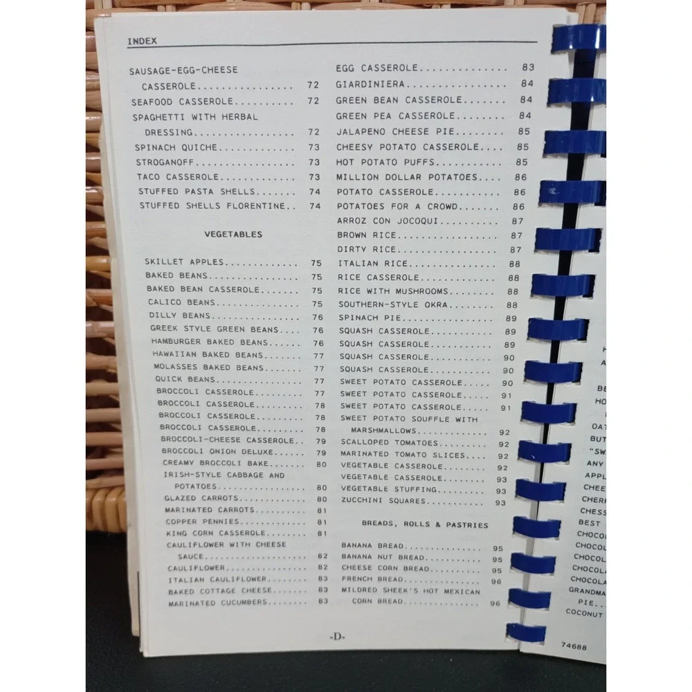 Reservations‎ Center Piedmont Airlines Cookbook Winston-Salem, NC 1988 Spiral